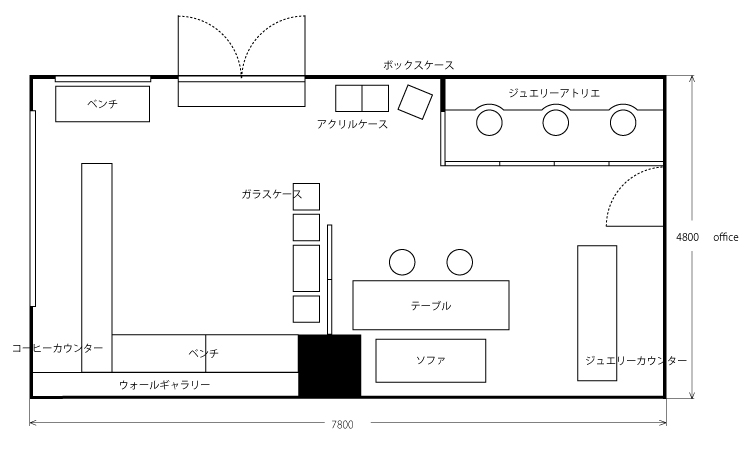 展示スペース